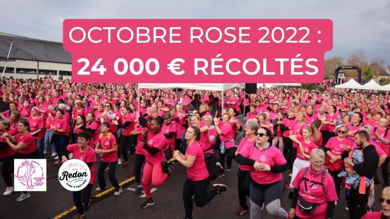 Octobre rose 2022 : 24 000 € récoltés