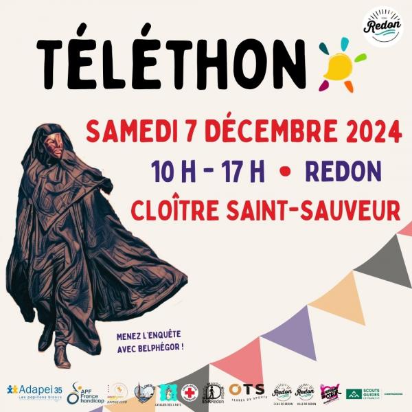 Téléthon 2024 : rendez-vous le samedi 7 décembre à Redon !