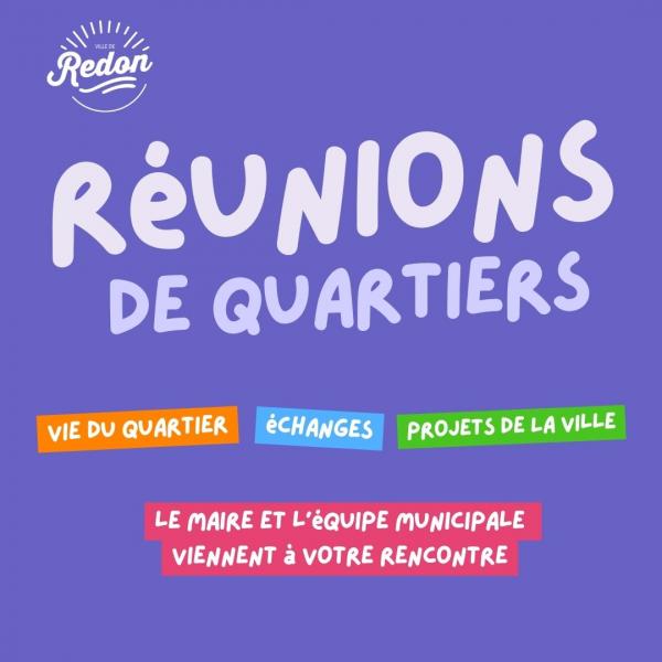 Réunions de quartier : synthèse des échanges disponible